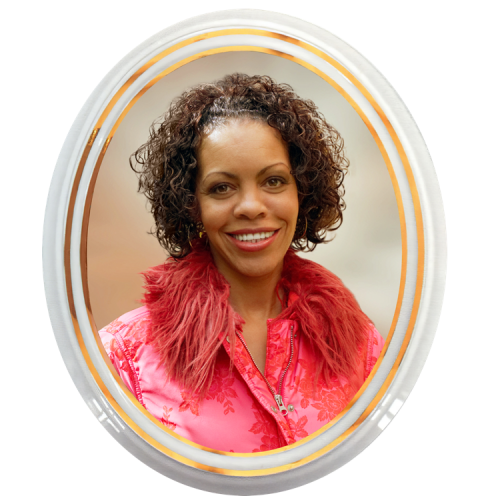 Porcelain Portrait, Bohemian, w/ Color  Image <h3 class="product_title entry-title">3½” x 4½”  (9 x 12 cm)</h3>