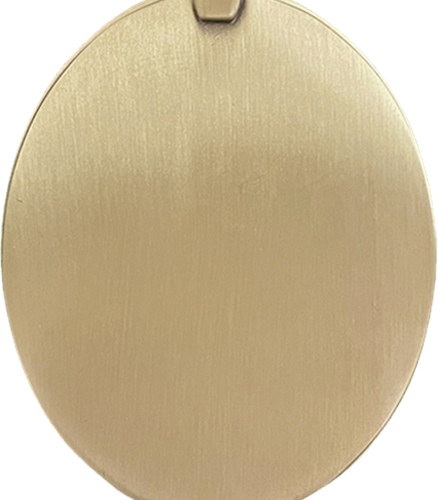 Bronze Covered Frame Plain, Oval <h3 class="product_title entry-title">Size (W x H) 3” x 4¼”</h3>